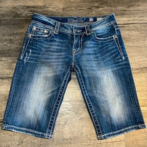 (SOLD🔴) Miss Me Bermuda Long Short Jeans